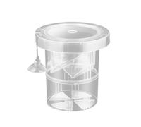 Fish Breeder Box for Aquarium | Baby Fish Separator | Adjustable Reusable Refugium for Fry Rearing Live Food Cultivation Injured Aquatic Life Guppy Saltwater Shrimp Water Plants