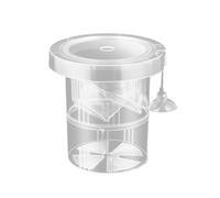 Fish Breeder Box for Aquarium, Breeder Box for Fish Tank, Floating Fish, Nursery Box, Reusable Mesh-Sided Setting Procurement Case for Saltwater Aquatic Spawns