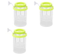 Fish Breeder Box For Raising Fry In Aquariums With Suction Cup Mounting/Floating Breeding Box 3Pcs Secure Fish Breeding Tool