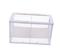 Fish Breeder Net Hatchery Incubator with Suction Cups Net for Aquarium Increases Survival Rate of Fry for Fish Separation and Breeding Random Color
