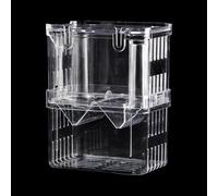 Fish Breeding Box - 3.94x2.76x5.12 Inches, Aquarium, Long Lasting | Transparent Breeder Box, Fish Tank for Betta Guppy Shrimp, Tropical Fish