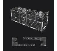Fish Breeding Box - Breeding Box Fish Tank, Breeding Box Breeding Incubator Breeding Box | Transparent Acrylic Fish Breeder Box with Hook Non Slip Aquarium Incubator Caj