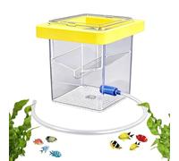 Fish Breeding Box for Aquarium, Floating Separator, Incubator, Guppy Breeding Box, Insulation, for Guppy, Shrimp, Crab, Platy, Cichlids and Young Fish Protection in the Aquarium
