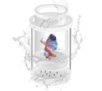 Fish breeding box, shrimp breeding tank, aquarium breeding box, breeding tank - 123 x 85 x 73 mm, lightening tank for small fish, shrimp, clown fish, guppies