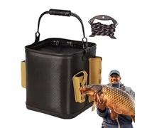 Fish Bucket, Storage for Catch with a Double Zipper, Exhaust Rod Holder: Special poetry technology and well thought out. The co Waterproof EVA material and well thought out.