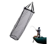 Fish Cage - Floating Fish Basket | Portable Net Cage | Foldable Floating Basket | Floating Net | Quick Drying for Minnow Crayfish Storage Bait
