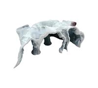 Fish Cave - Shrimp Hide | Fish Tank Hideaways | Aquarium Caves | Shelter Landscaping Tunnel Cave For Aquariums | Breeding Hideaway Landscape Decoration For Small Cichlid Betta Reptile Cory
