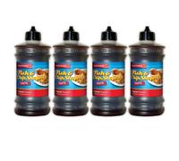 Fish & Chip Shop Traditional Vinegar, Non-Brewed Condiment, Authentic Chippy Taste, 4 x 315ml Bottles, Ready-to-Use for Takeaways and BBQs - 4 Pack
