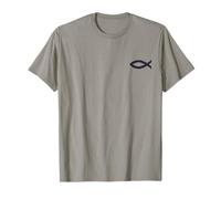 Fish Christian Symbol T-Shirt Cool Ichthys Sign Ichthus Tee T-Shirt
