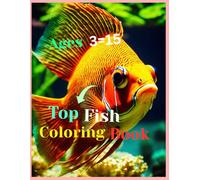 Fish coloring book for kids fun and educational ocean adventures