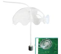 Fish Company Sclash Shield - Aquarium Oxygen Aerator Kit with Hose, Air Stone - Silent Acrylic Avocado, Shield Sclash Cover for Home