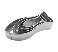 Fish Cookie Cutter, Cake Mold Stainless Steel, Creatures Cookie Cutters, Cookie Cutter Molds for Baking, Sandwich Fondant Molds