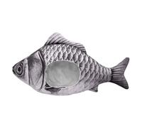 Fish Costume Hat - Create A Hilarious Aquatic Look, Vibrant 3D Plush Sea Creature Profile, 56-58cm Universal Head Circumference + Padded Comfort, PP Cotton Blended Breathable Fabric Piece - For Hallow