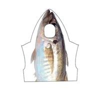 Fish Costume, Lightweight Funny Costumes Under the Sea Fishing Fisherman Suit for Festival Role Play Masquerade Halloween Under The Sea Costume Funny Costumes Fish Dress for Women