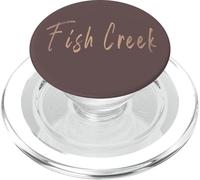Fish Creek Wisconsin Vintage elegant design PopSockets PopGrip for MagSafe