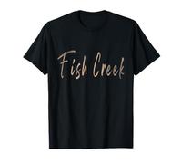 Fish Creek Wisconsin Vintage Elegant Design T-Shirt