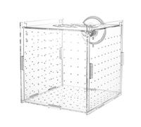 Fish Culture Box Fish Tank Isolation Box Transparent Acrylic Incubator Peacock Fish Culture Box Adult Fish Isolation Box Hydroponic Plant Box 15×10×10 CM