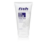 Fish Curl Cream 150ml - Define & Hydrate Curls with Lightweight Hold & Frizz Control - Moisturising Formula for Soft, Natural-Looking Waves