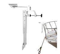 Fish Detector Supports Boats | 360° Rotation Adjustable Height Equipment, Portable Depth Sensor Holder | For Outdoor Boat Rail Rear Deck Deck Console Fishing