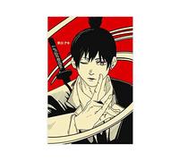FISH DRAGATE Anime Aki Hayakawa Chainsaw Man 6 Canvas Poster Bedroom Decor Sports Landscape Office Room Decor Gift Unframe-style 12x18inch(30x45cm)