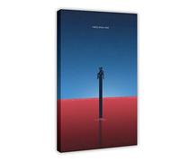 FISH DRAGATE Anime Neon Genesis Evangelion 92 Canvas Poster Wall Art Decor Print Picture Paintings for Living Room Bedroom Decoration Frame-style 16x24inch(40x60cm)