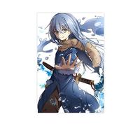 FISH DRAGATE Anime Poster That Time I Got Reincarnated As A Slime 9 Canvas Poster Wall Art Decor Print Picture Paintings for Living Room Bedroom Decoration Unframe-style 12x18inch(30x45cm)