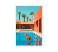 FISH DRAGATE David Hockney 9 Canvas Poster Wall Art Decor Print Picture Paintings for Living Room Bedroom Decoration Unframe-style 12x18inch(30x45cm)