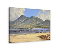 FISH DRAGATE David Overend Work Artist Croagh Patrick, Co.Mayo. Canvas Poster Wall Art Decor Print Picture Paintings for Living Room Bedroom Decoration Frame-style 16x24inch(40x60cm)