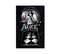 FISH DRAGATE Game Poster Alice Madness Returns 16 Canvas Poster Bedroom Decor Sports Landscape Office Room Decor Gift Unframe-style 12x18inch(30x45cm)