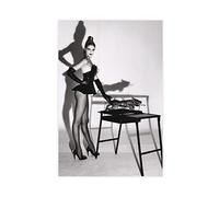 FISH DRAGATE Helmut Newton Photography Poster 15 Canvas Poster Bedroom Decor Sports Landscape Office Room Decor Gift Unframe-style 12x18inch(30x45cm)
