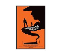 FISH DRAGATE Once upon A Time in The West Poster 9 Canvas Poster Bedroom Decor Sports Landscape Office Room Decor Gift Unframe-style 12x18inch(30x45cm)