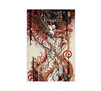 FISH DRAGATE Requiem Chevalier Vampire Anime Poster 22 Canvas Poster Wall Art Decor Print Picture Paintings for Living Room Bedroom Decoration Unframe-style 24x36inch(60x90cm)