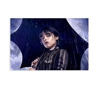 FISH DRAGATE Wednesday TV Movie Poster 3 Canvas Poster Wall Art Decor Print Picture Paintings for Living Room Bedroom Decoration Unframe-style 12x18inch(30x45cm)