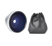 Fish Eye Lens 37mm 0.25X Super Fish Eye Additional Lens for 37mm Caliber Camera Lenses Camera Photography Lens for 37mm Camera Lens Default