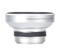 Fish Eye Lens, 37mm 0.25X Super Fisheye Lens for 37mm Caliber Camera Lens