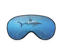 Fish Eye Mask, Side Sleeping Mask Light Blindfold Sleeping Mask Nose Pad and Elastic Band for Children Women and Men