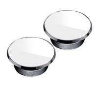 Fish Eye Mirrors for Car | Automobile Wide Angle Side Mirror - 360 Degree Adjustable Suction Cup Auxiliary Exterior Automotive Accessories for Safe Driving Truck Reversing Family Use