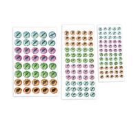 Fish Eyes For Lures Making - Adhesive Tackle Lures | Drip Molding Fish Eye Stickers, Realistic Fishing Lure Decoration Kit, Easy Apply Stick On Eyes For Dad Men Outdoor Water Lake River Sea Shore