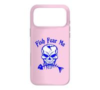 Fish Fear Me Skull Skeleton Fishing Lover's Costume Case for iPhone 17 Pro Max