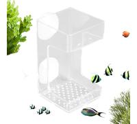 Fish Feeder | Aquarium Feeding Tray with Suction Cups - Fish Tub Food Tray for Tetra Turtles Shrimp Betta Saltwater Home