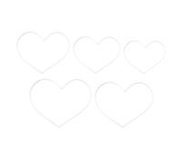 Fish Feeder - Heart Shape Aquarium Floating | Floating Plant Corral, Aquarium Feeding Rings for Keeping Floating Plants in Place