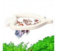 Fish Feeder Ring Mini Floating Small Suction Cup Feeder