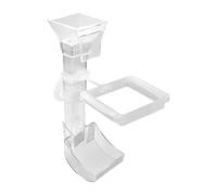 Fish Feeder Set, Aquarium Feeding Dish, Anti Scattering Tube, Shrimp Betta Feeding Tool, for Pond Fish Tank Home Outdoor Aquarium Care Supplies Men Women 6.69x3.35x2.36 Inches