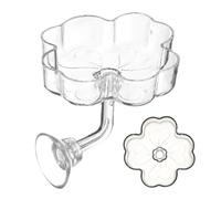 Fish Feeder | Shaped Feeding Tray with Suction Cup for Aquarium | Fish Food Dispenser - for Office Home Turtle Tetra Shrimp Water