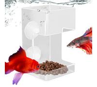 Fish Feeder Tube Food Holder Tray Prevent Scattering Feeding Supplies