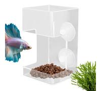 Fish Feeder Tube Food Holder Tray Prevent Scattering Feeding Supplies