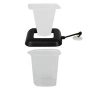 Fish Feeding Cup - Floating Feeder with Suction Cup | Aquarium Fishes Tank Feeder for Live Bait, Freshwater Tanks, Care, Portion Control, Pet Fish, Pond, Tropical Tank Accessories