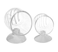 Fish Feeding Dish | Food Dispenser with Suction Cup | Feeding Holder for Red Worm - for Tank Terrarium Betta Shrimp Turtle Crab Frog Gecko Bearded Dragon Tortoise Reptile Snake Spider