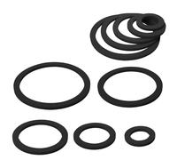 Fish Feeding Ring - Black Synthetic Polymer, Containment Border Component, Circular Feeding Device, Sturdy Residential Hydroponic Accessory | Water Partition For Floating Vegetation Duckweed F