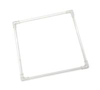 Fish Feeding Ring - Square Aquarium Decor, Floating Plants Corral, Long Lasting Thick Transparent Design | Freshwater Saltwater Turtle Fish Tank Accessory for Aquarium Feeding Station Habitat Pond